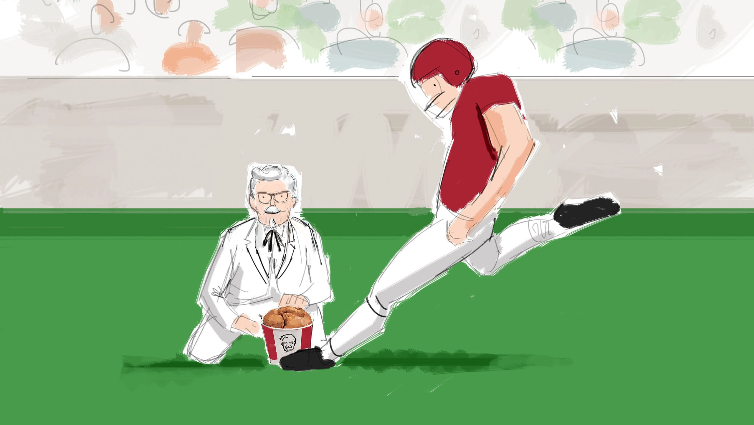W+K/KFC action storyboard