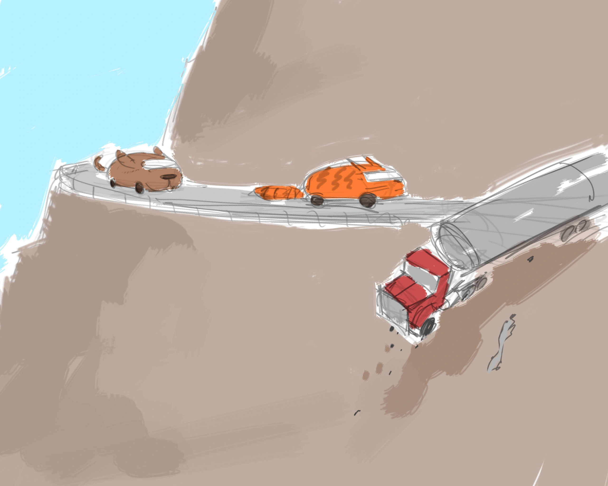 BFG/Hyundai action storyboard