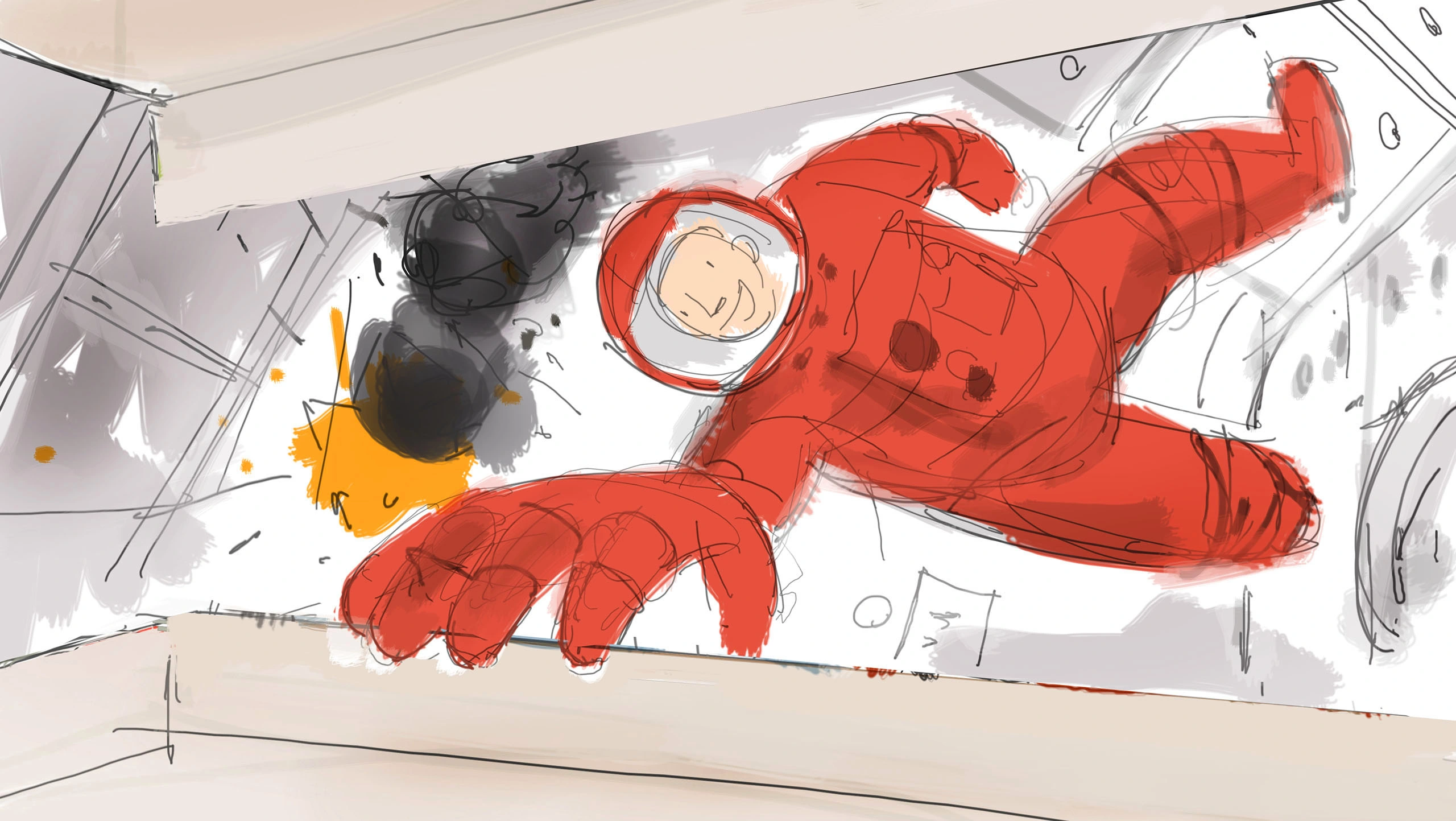 TBWA Chiat/Pizza Hut action storyboard