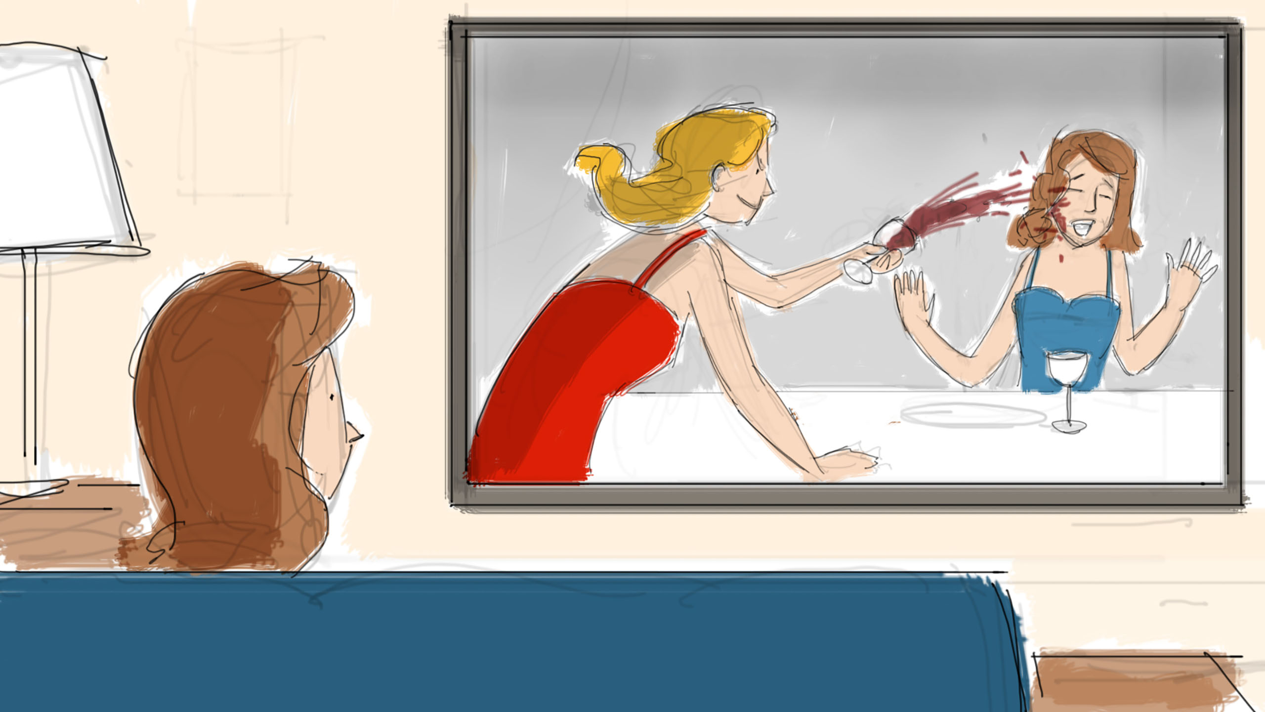 W+K/Youtube action storyboard