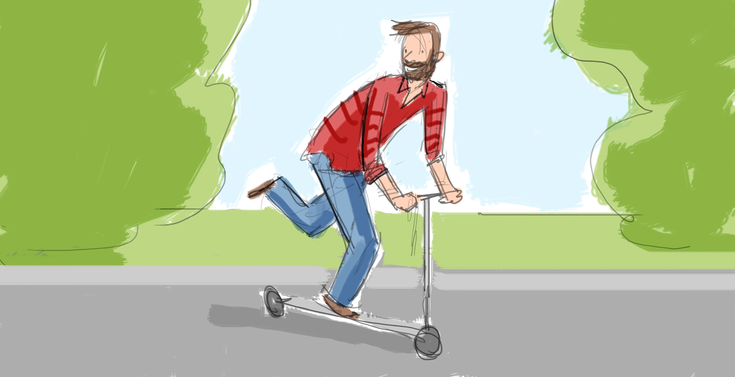 TBWA Chiat/JB Weld action storyboard