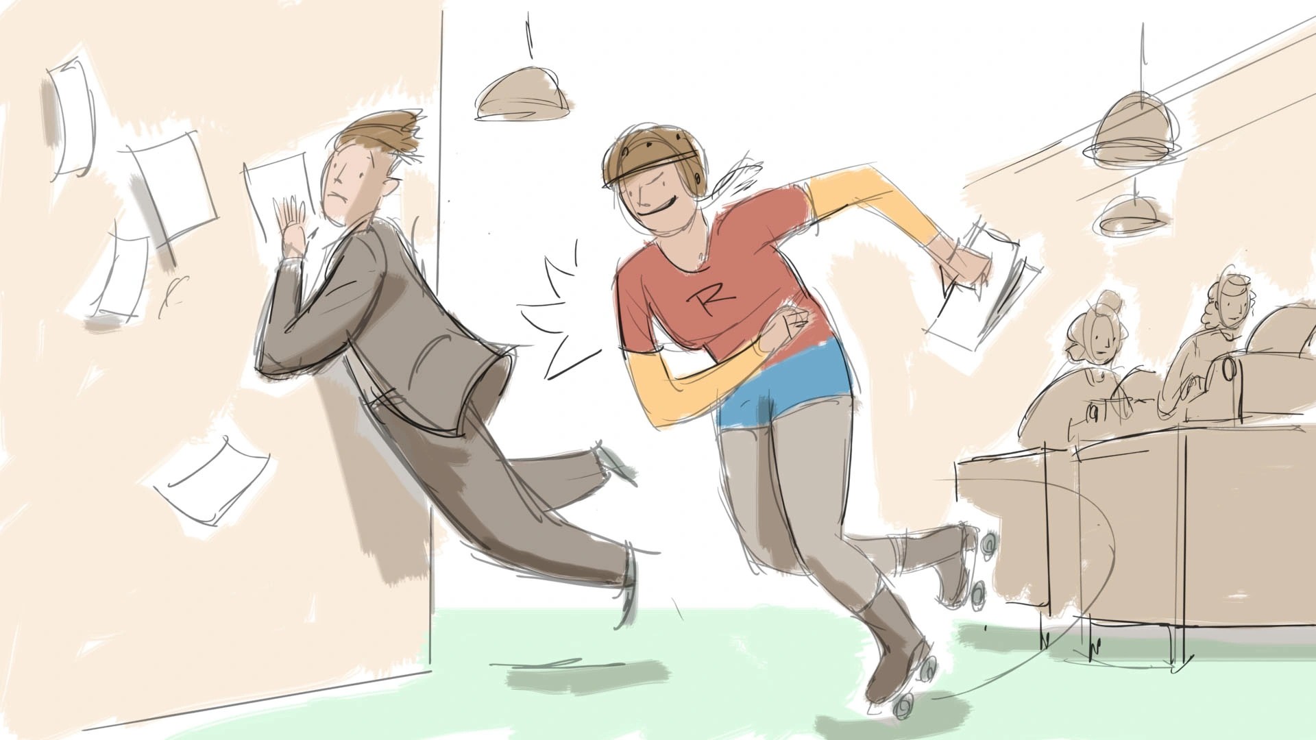 Imagine Brands/State Farm action storyboard