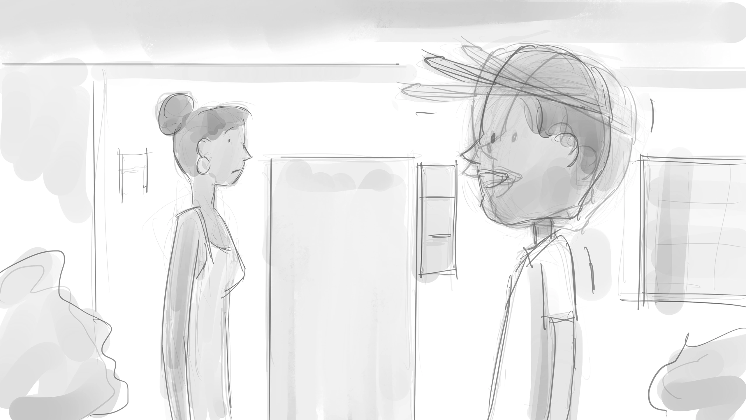 MaMa/MLB comedy storyboard