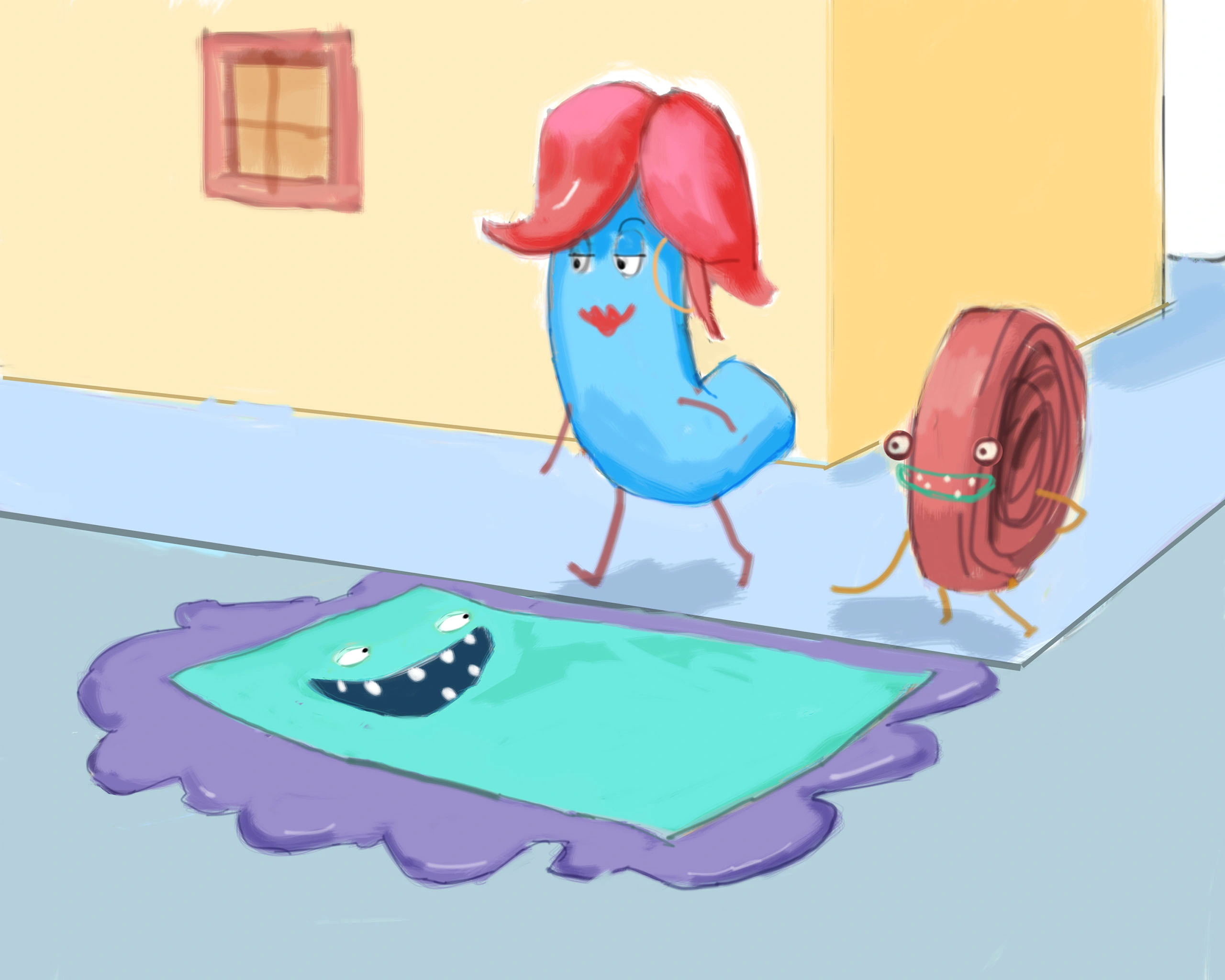 Saatchi/Fruit Rollups comedy storyboard