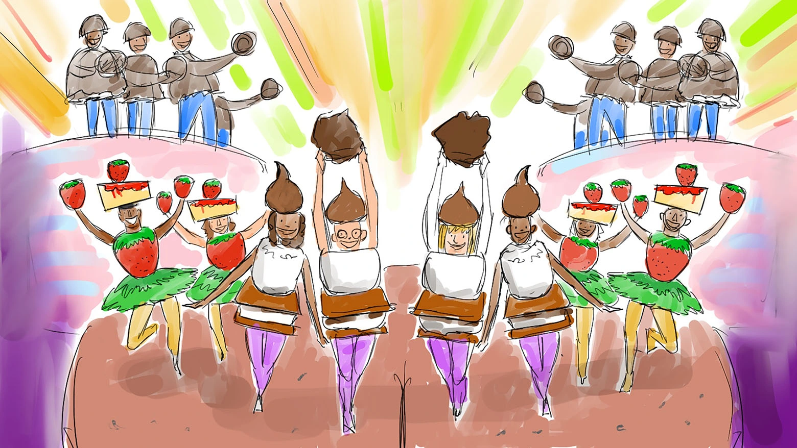 Chobani/Chobani comedy storyboard