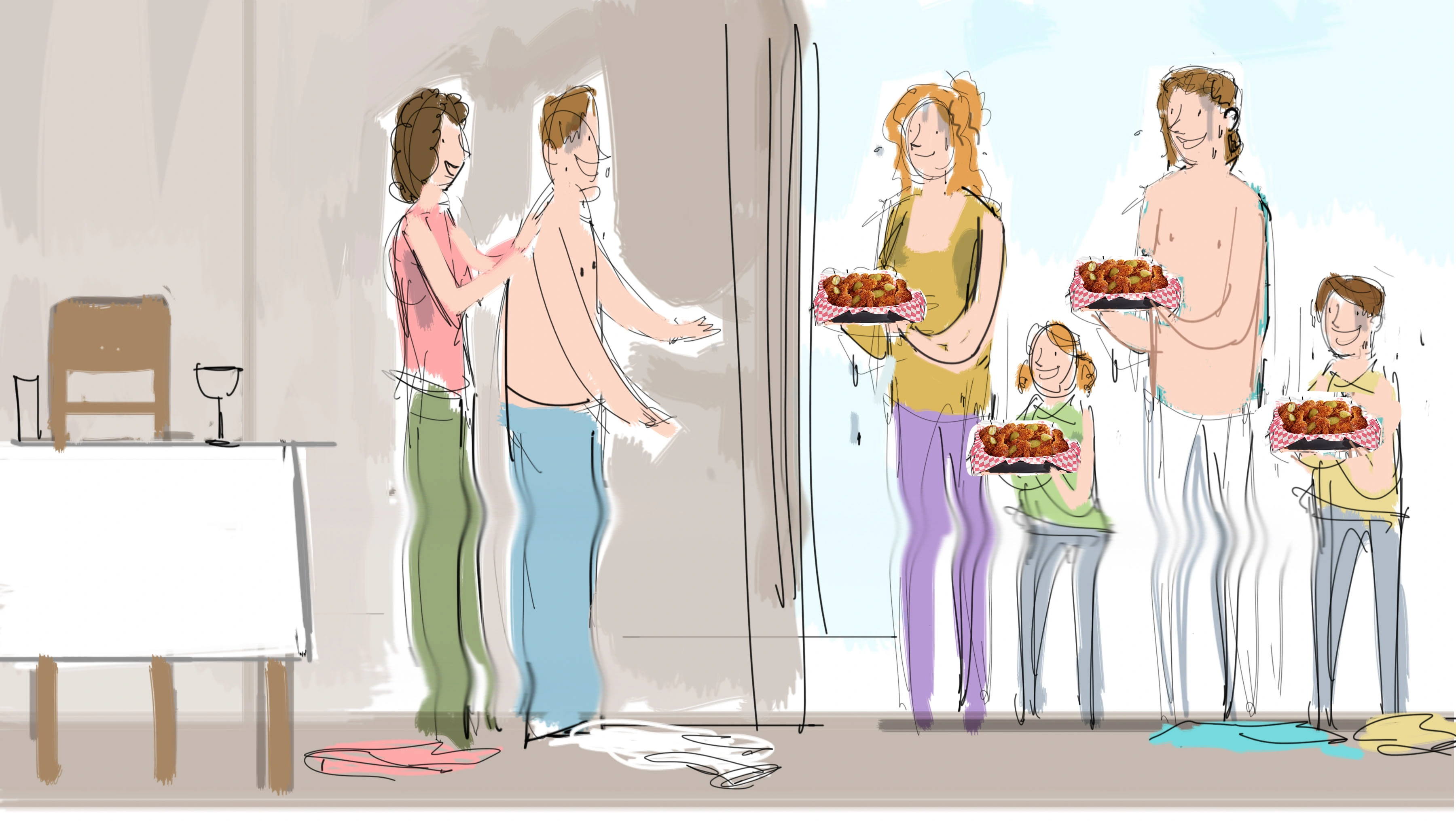 Food and product storyboard 11