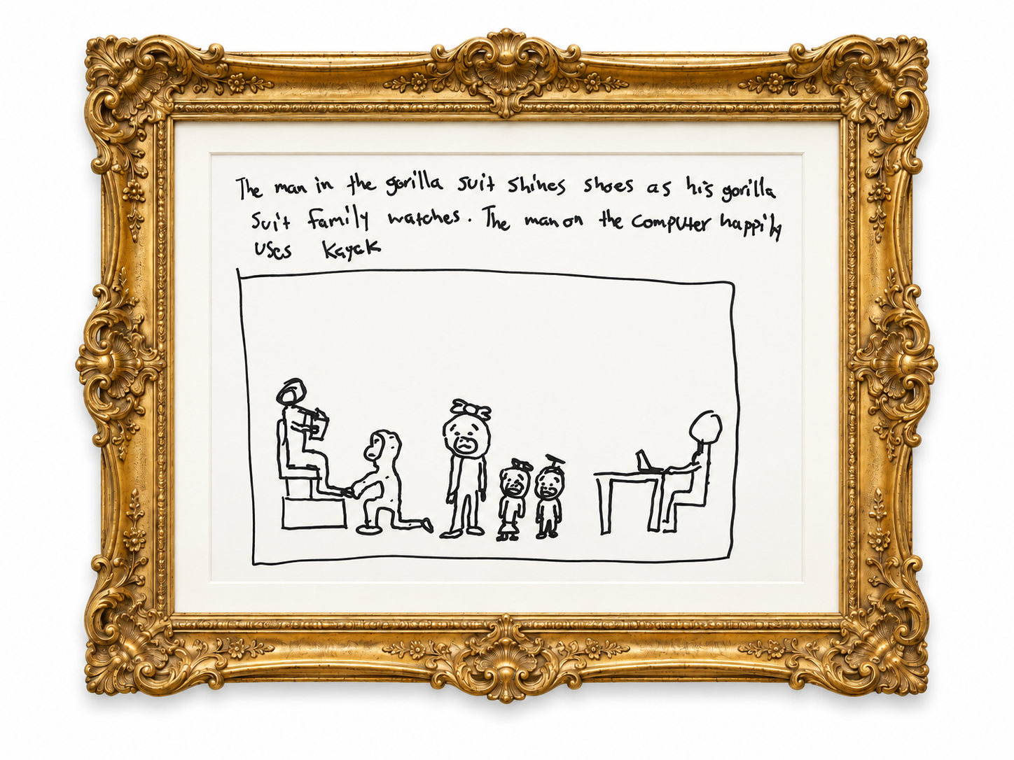Additional framed art director drawing 12