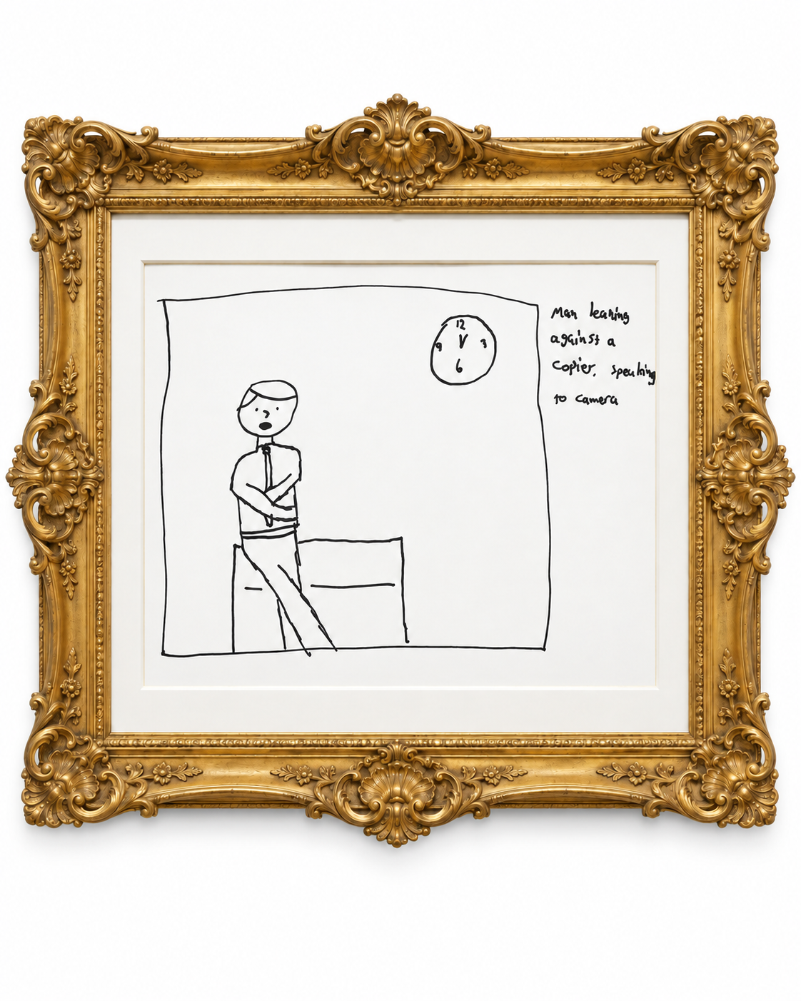 Additional framed art director drawing 14