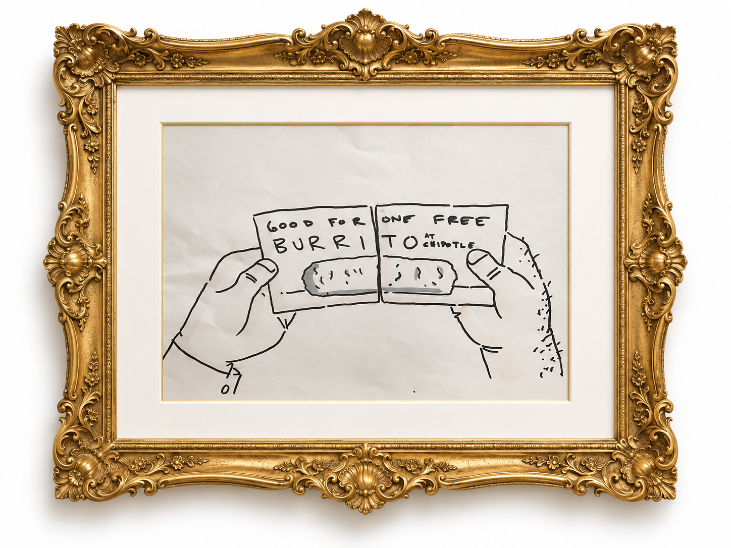 Additional framed art director drawing 4