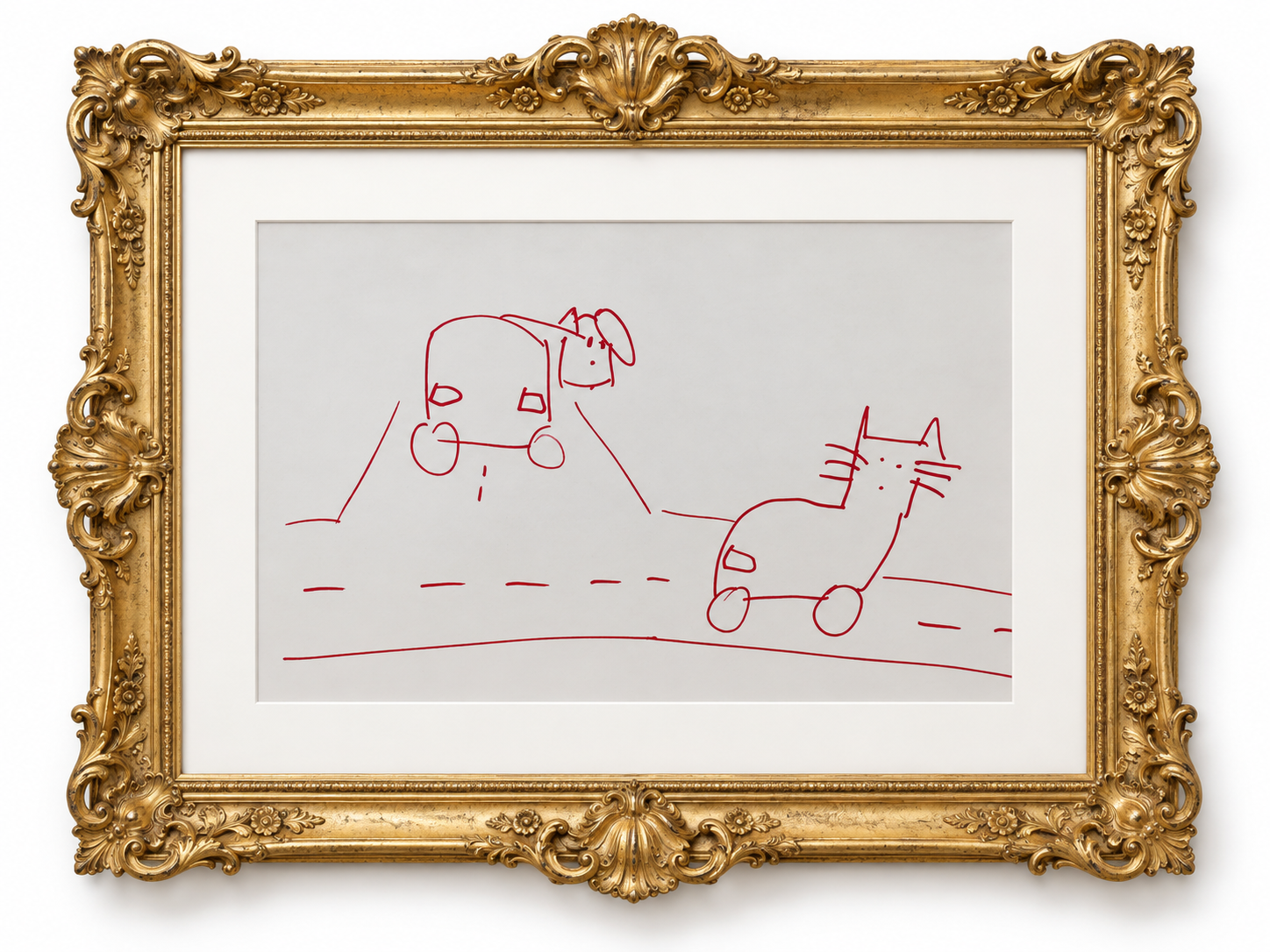 Additional framed art director drawing 6