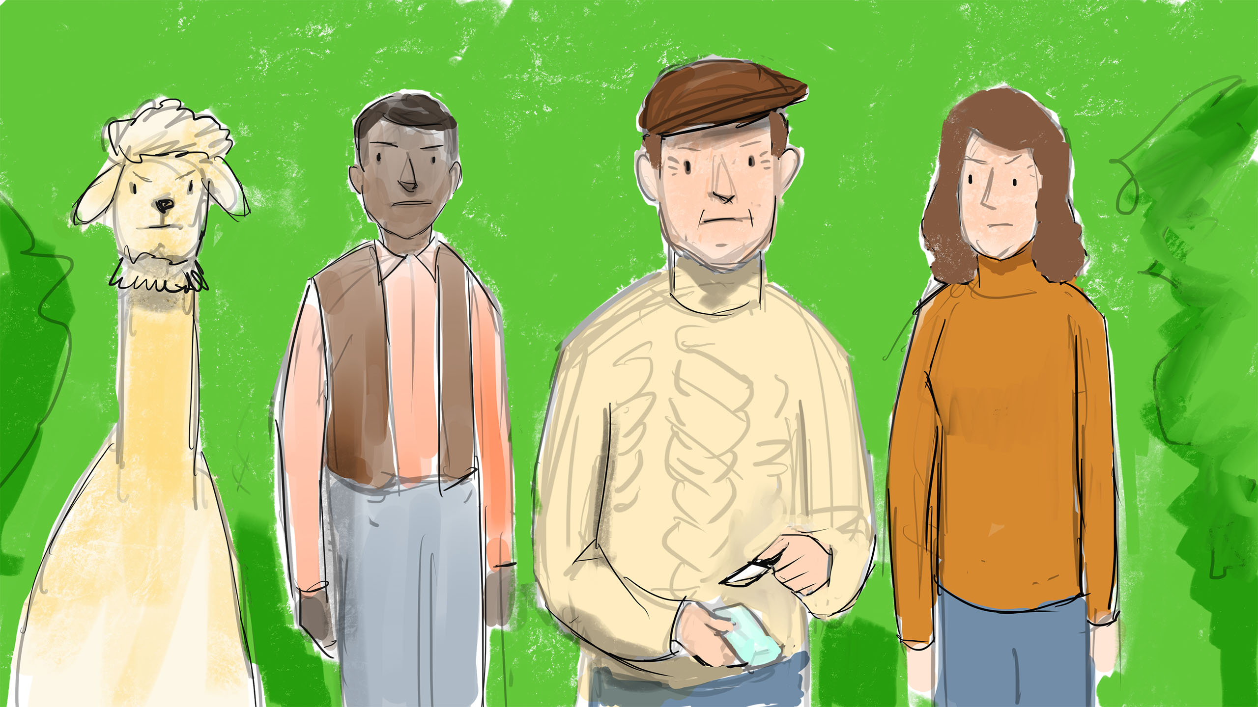People doing things storyboard 02