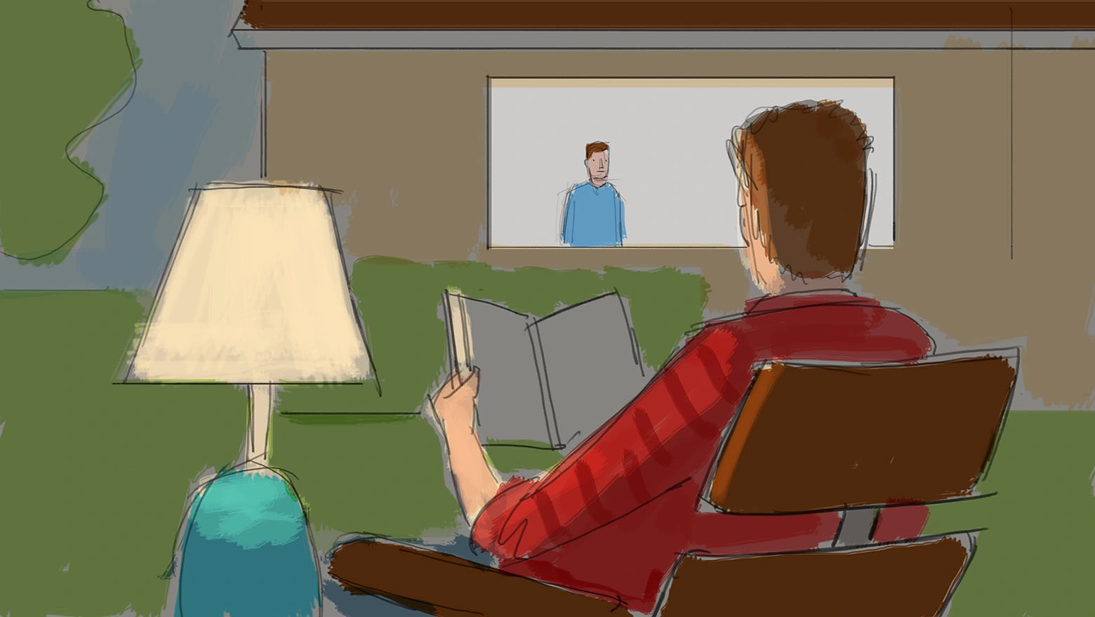 People doing things storyboard 05