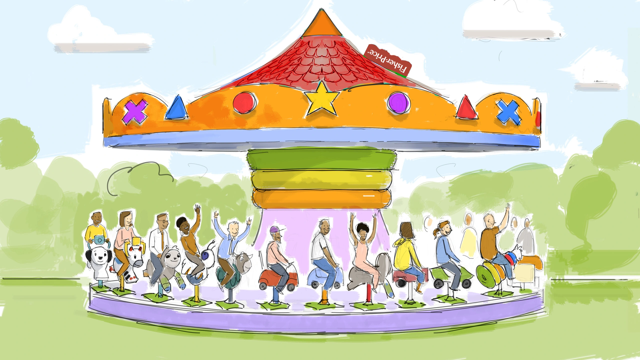 People doing things storyboard 07