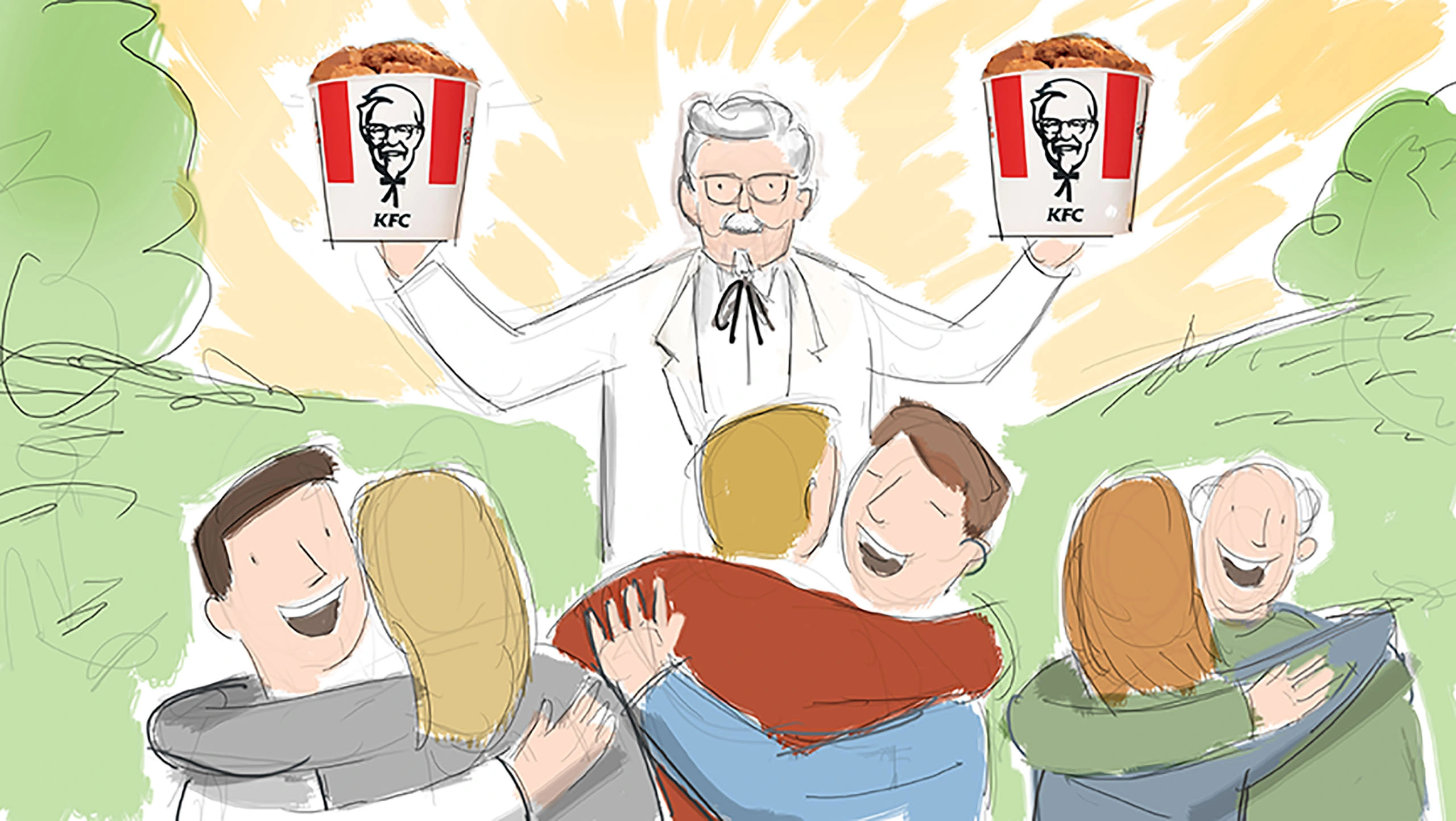 W+K/KFC pitch board